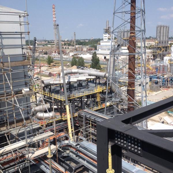 Cantiere polo petrolchimico Ferrara